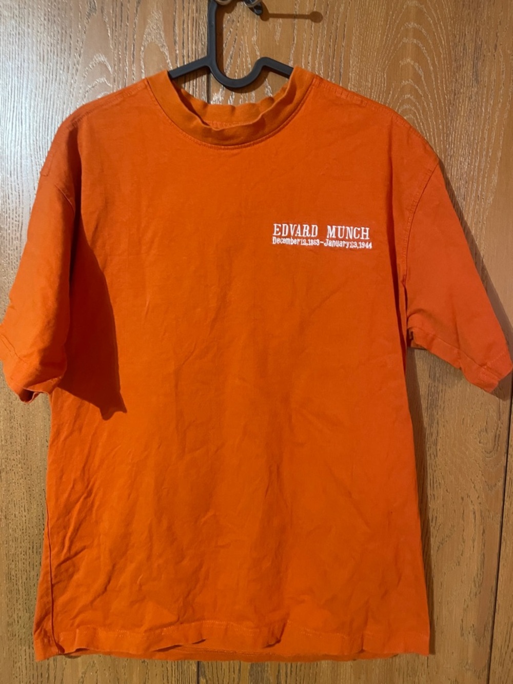 Orange Short Sleeve Graphic Tee